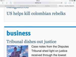 US helps kill colombian rebelks.  Rebelks?  Rebellious elk?
