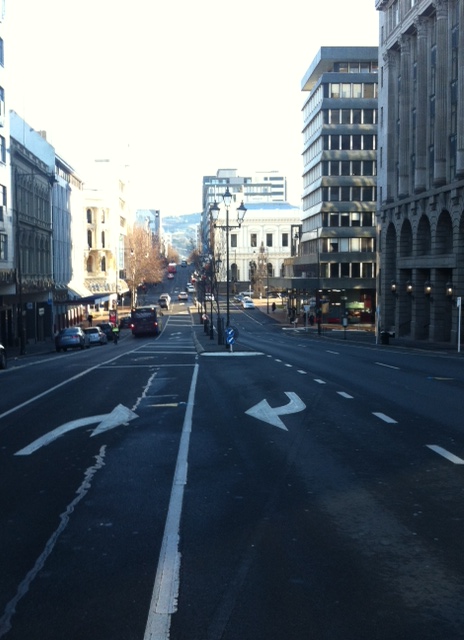 All the bustling traffic.... (love a city where you can pretty much cross the road anywhere)